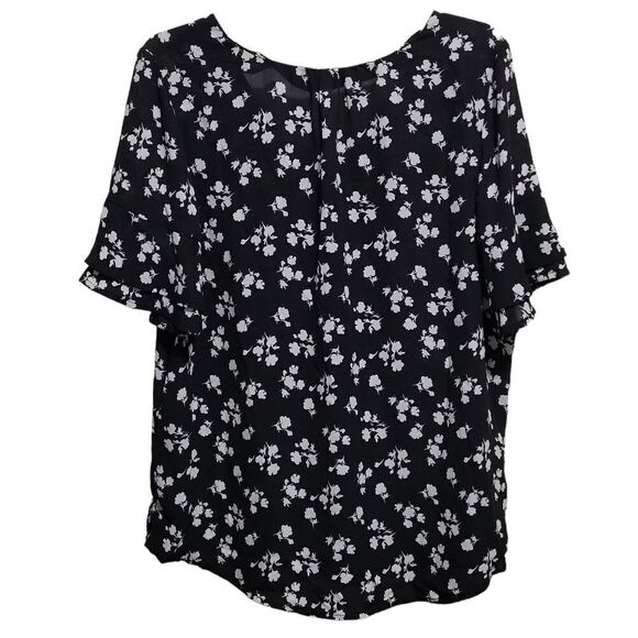 Roz and Ali floral blouse M - Picture 1 of 4